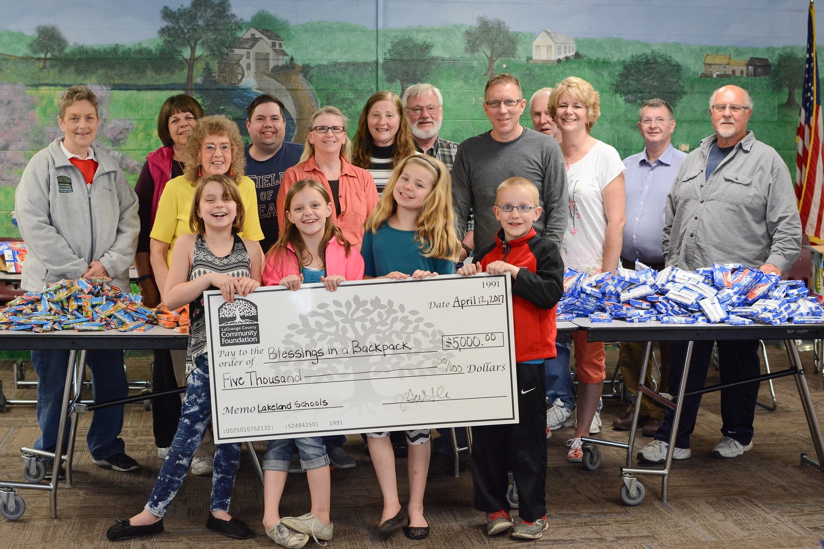 Blessings in a Backpack receives $5,000