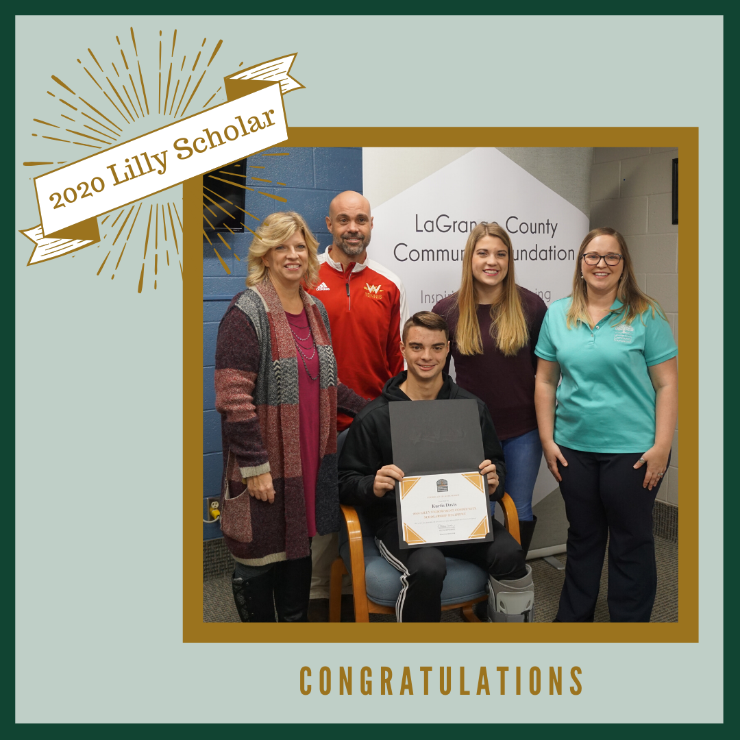 Kurtis Davis named 2020 Lilly Endowment Community Scholar