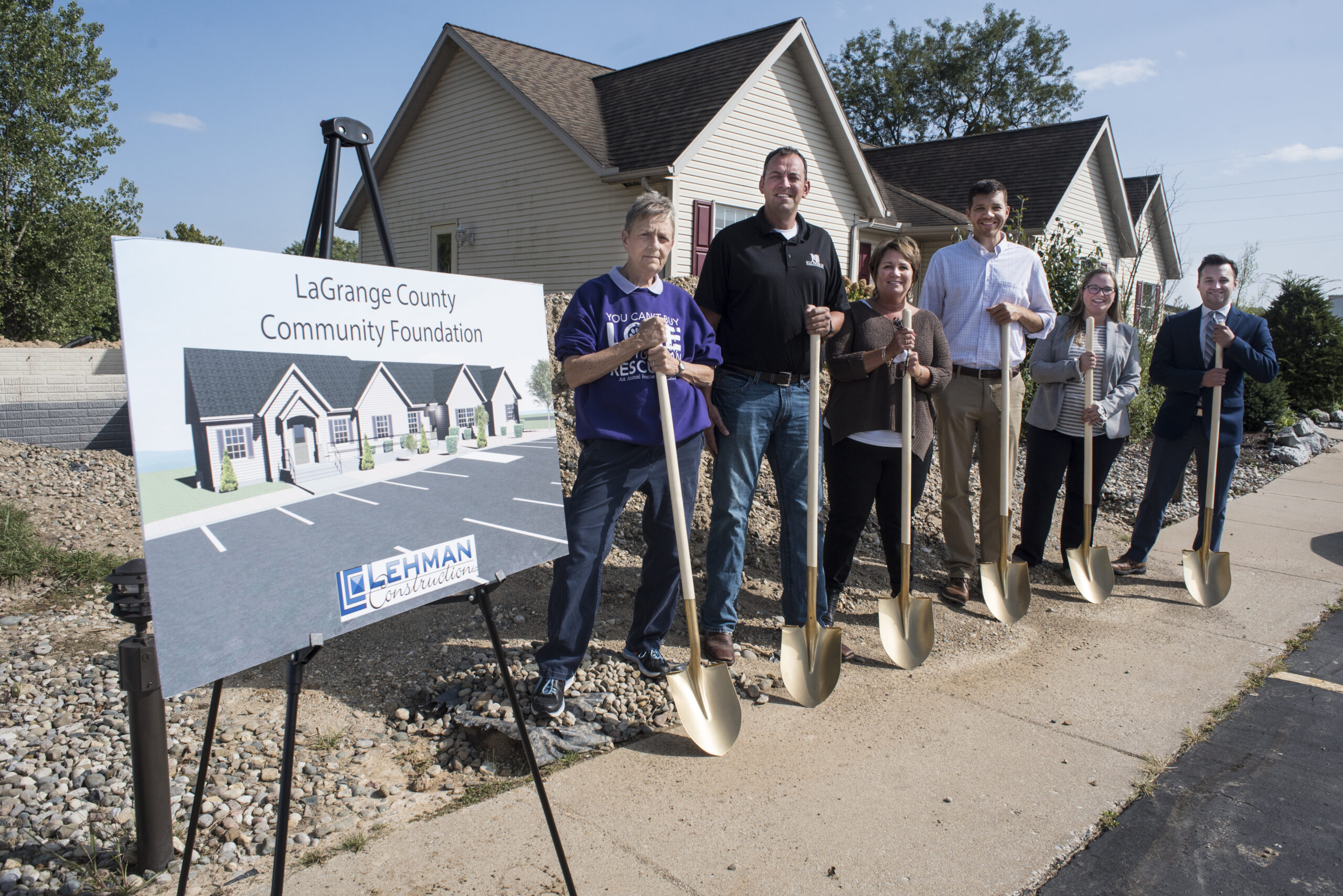 Groundbreaking – It’s OFFICIAL the new building is under construction!