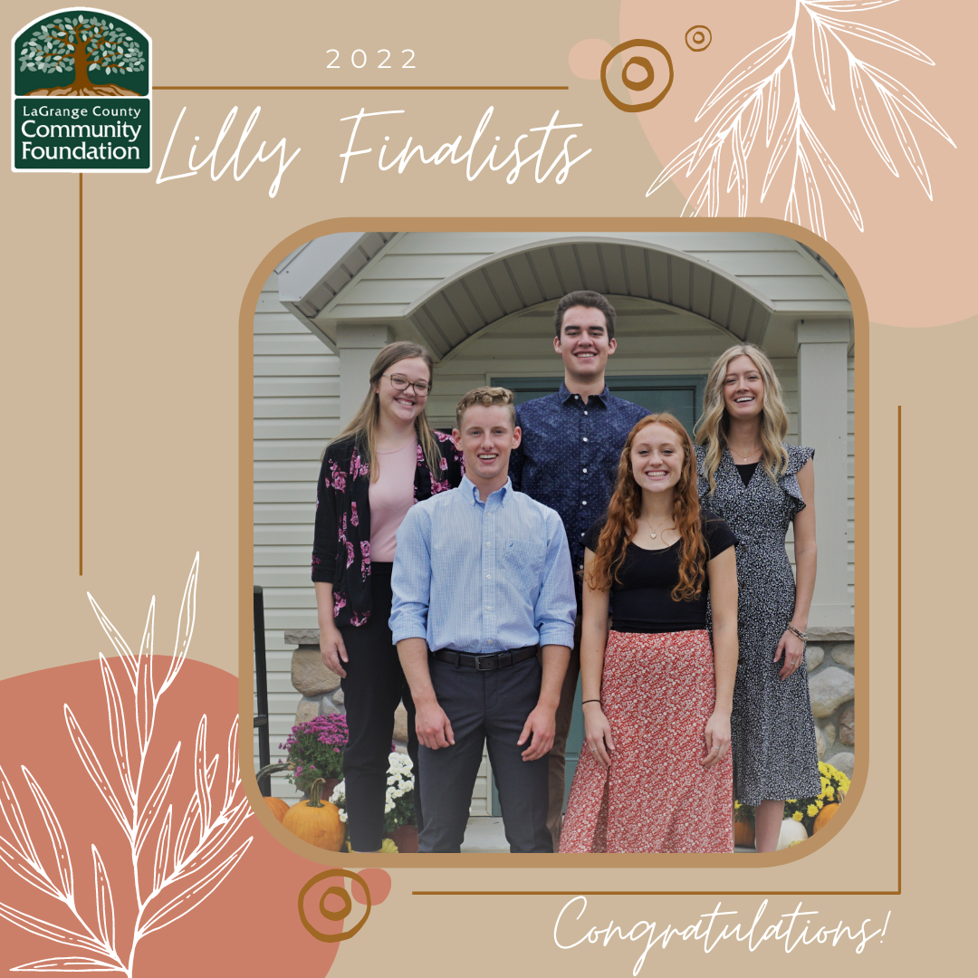 Finalists announced for LaGrange County’s 2022 Lilly Endowment Community Scholarship