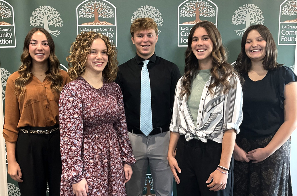 Finalists announced for LaGrange County’s 2025 Lilly EndowmentCommunity Scholarship