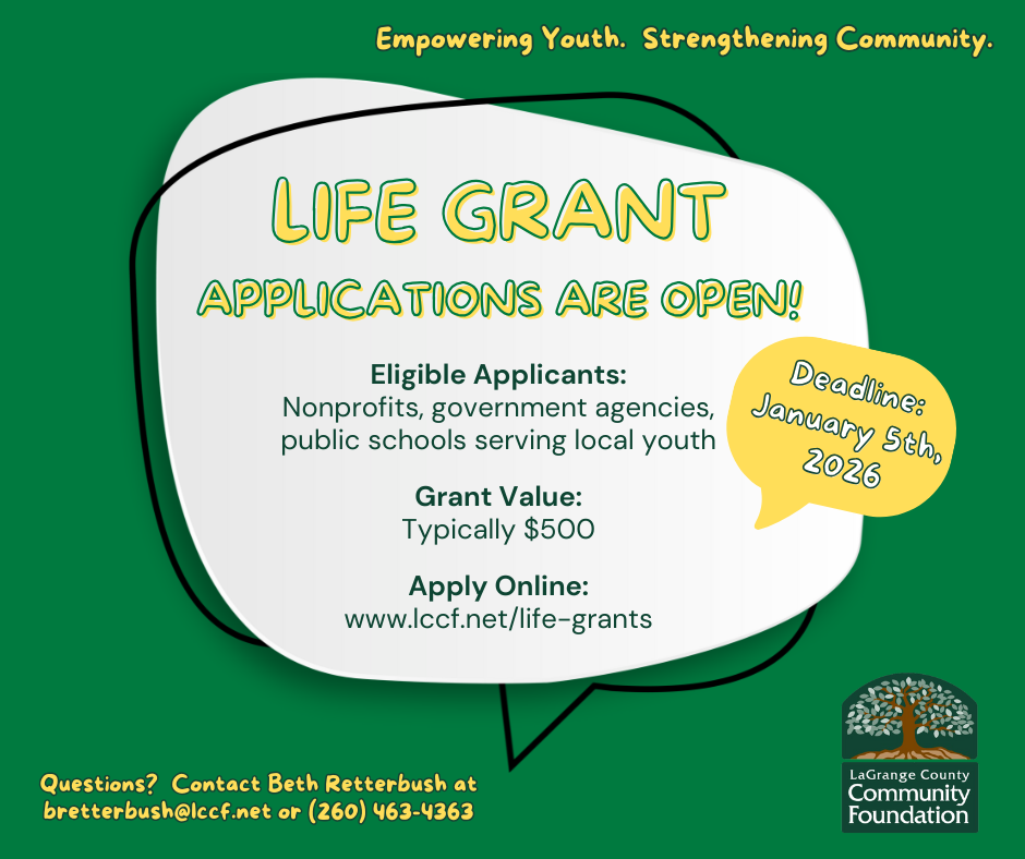 LIFE Grants Open for Youth Educational Projects